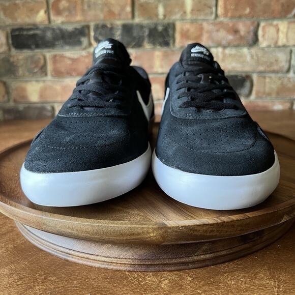 Nike SB Heritage Vulc Black White Skate Sneaker Shoes CD5010-003 Men's Size 11 - Picture 11 of 16